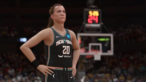 WNBA Sabrina Lonescu in NBA 2K24